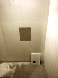 柔らかく優しい印象の流線的デザインでトイレ空間を演出 世田谷区S様邸 柔らかく優しい印象の流線的デザインでトイレ空間を演出 世田谷区S様邸